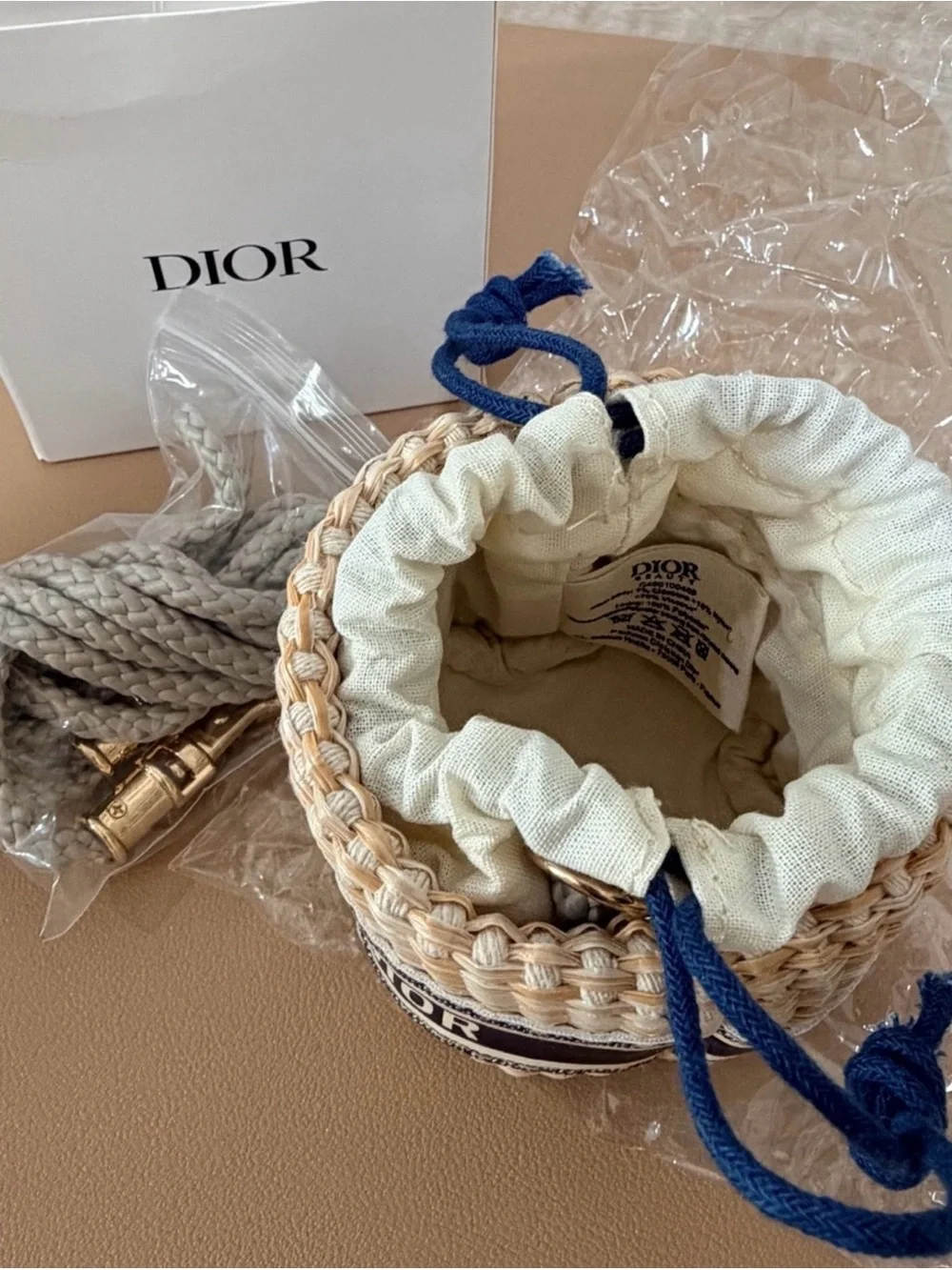 Dior Mimi bucket bag GWP bag from beauty line